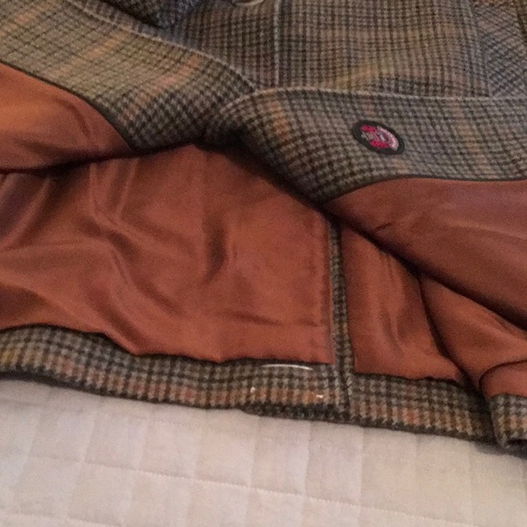 Pendleton, NWT, Tweed Walker Wool Coat, size 18 Petite. Beautiful “British Tweed - Picture 5 of 11